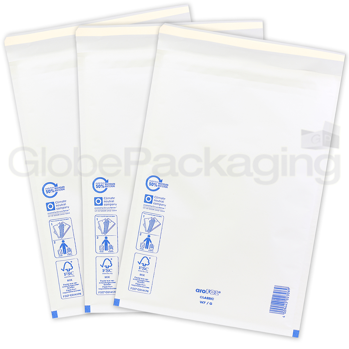 AROFOL AR7 WHITE BUBBLE ENVELOPES BAGS 230x340mm